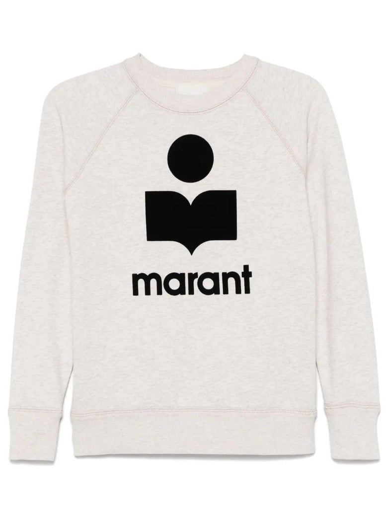 melange sand cotton blend millyny sweatshirt by Selfnex