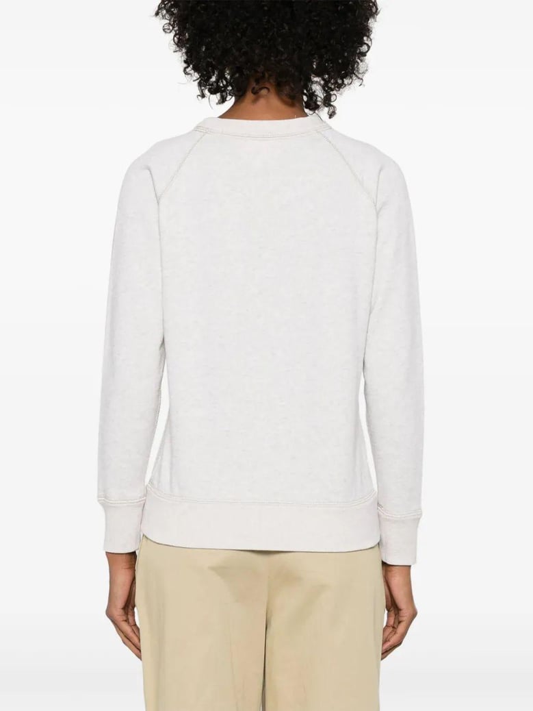 melange sand cotton blend millyny sweatshirt by Selfnex