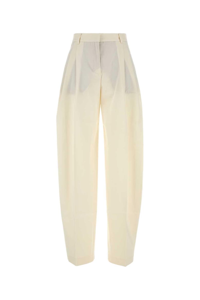 ivory gabardine pant by Selfnex