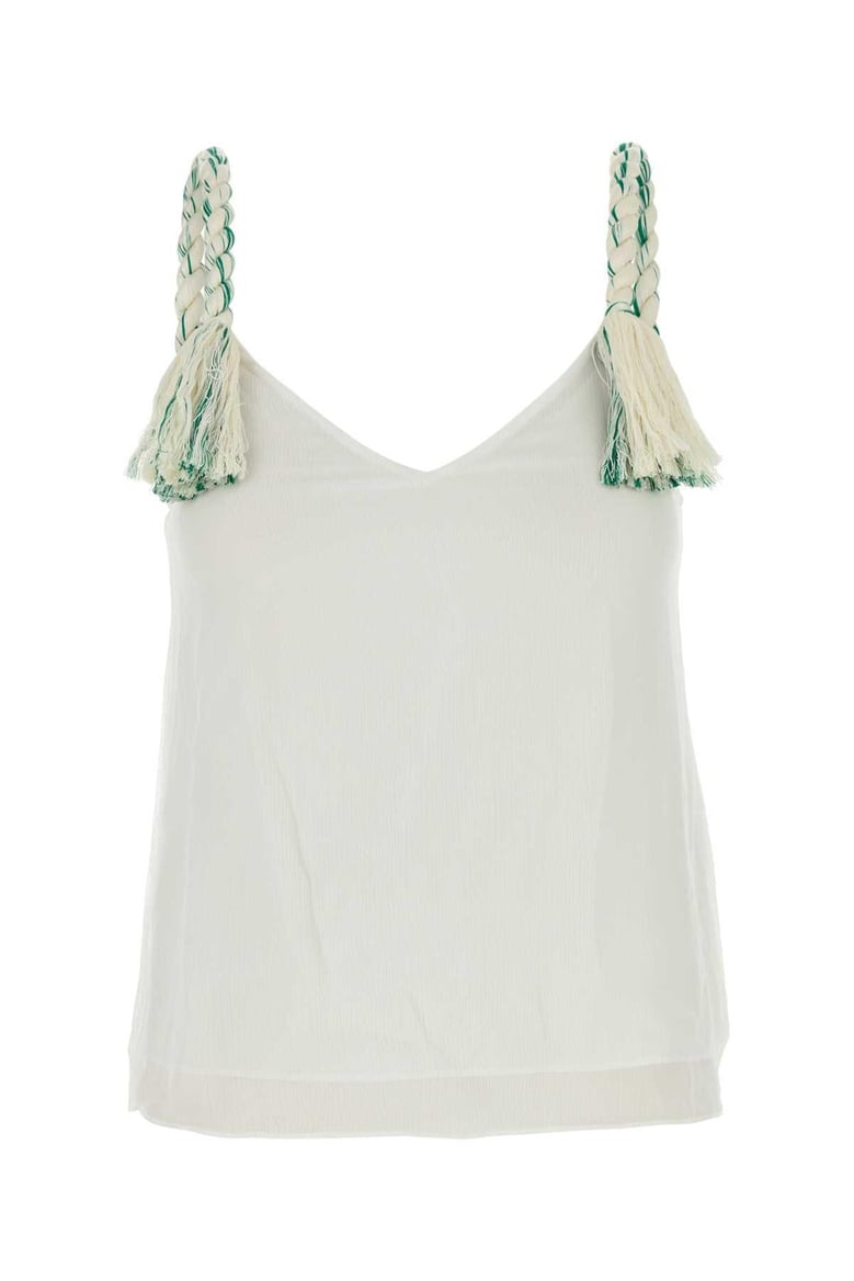 white tulle top by Selfnex