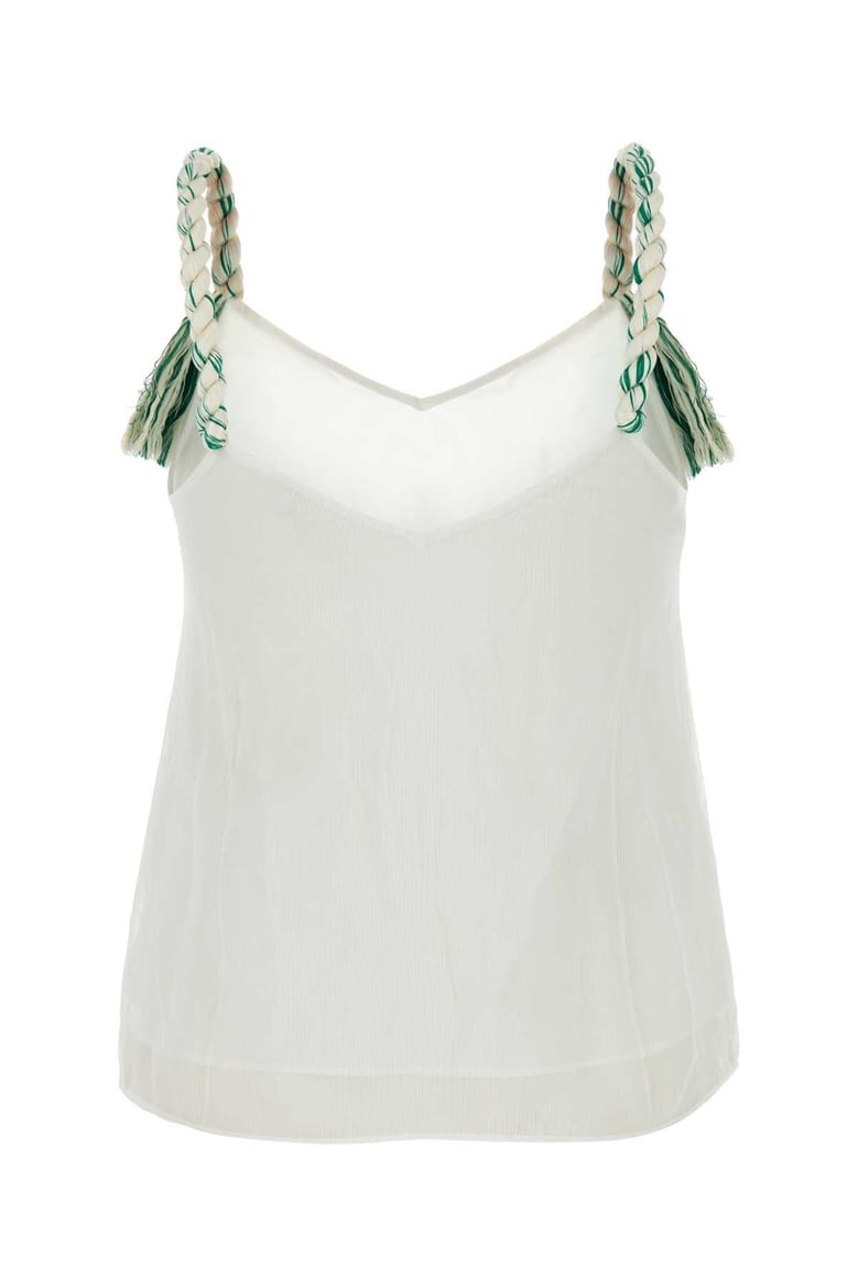 white tulle top by Selfnex
