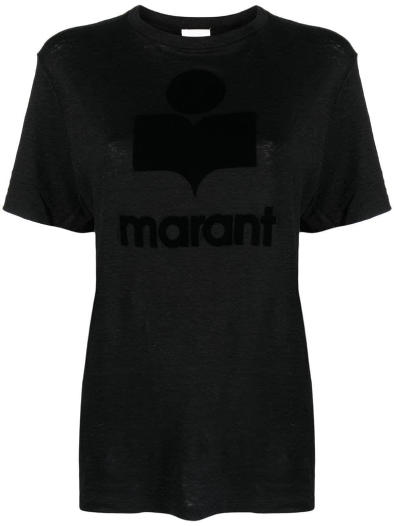 black linen zewel t-shirt by Selfnex
