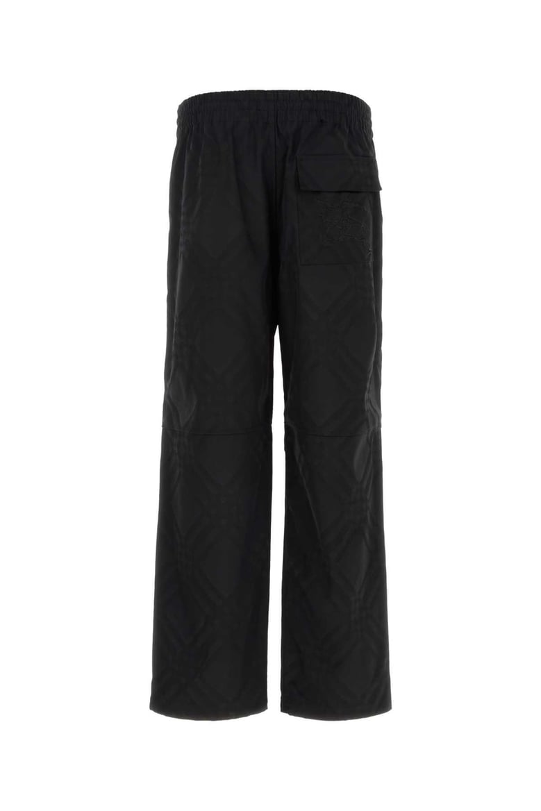black nylon pant by Selfnex