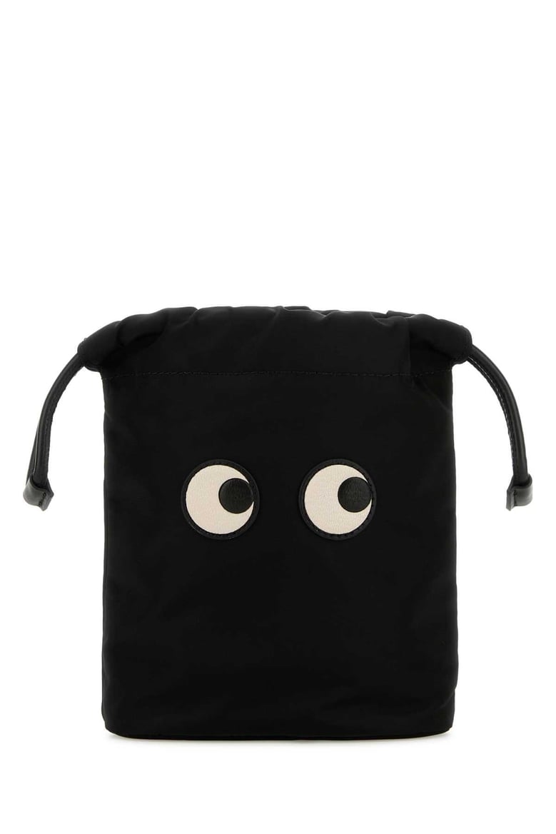 black econyl pouch by Selfnex