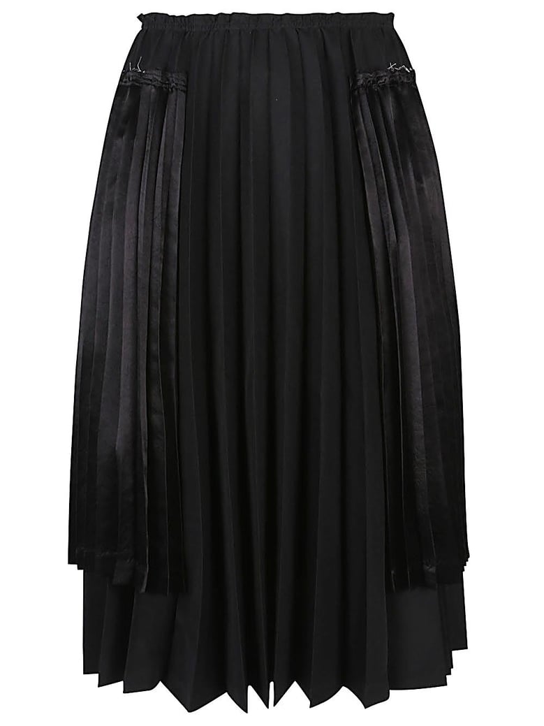 black polyester clothing skirts by Selfnex