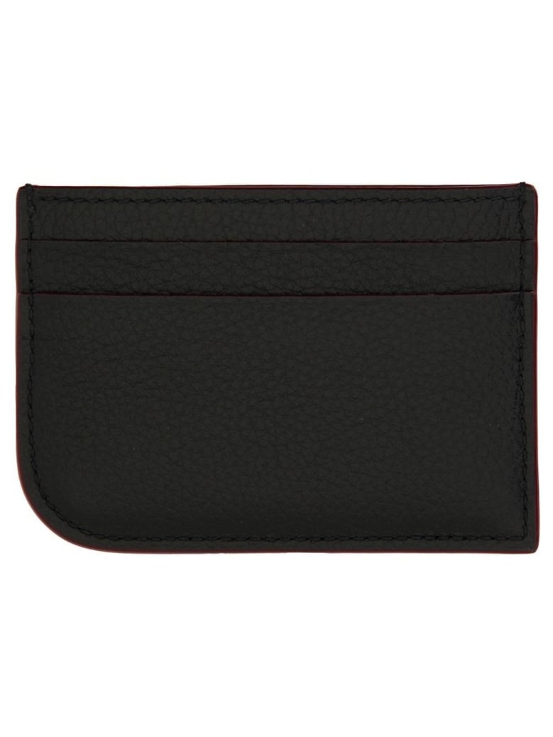 black calf leather wallets by Selfnex