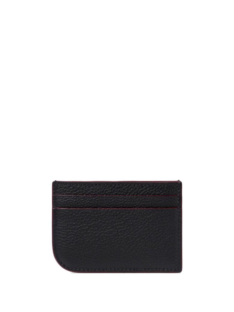 black calf leather wallets by Selfnex