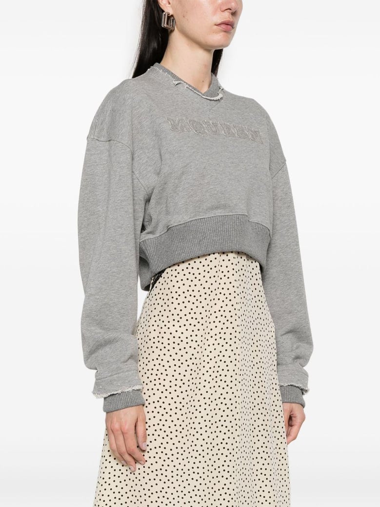 grey polyester cotton sweaters by Selfnex
