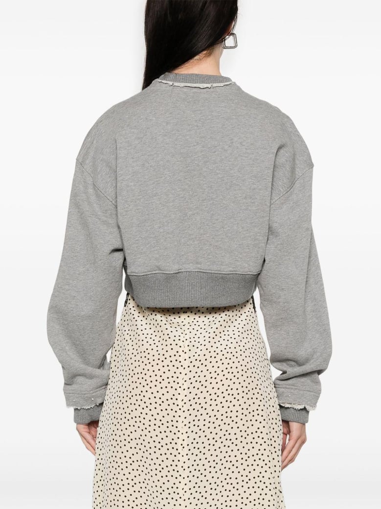 grey polyester cotton sweaters by Selfnex