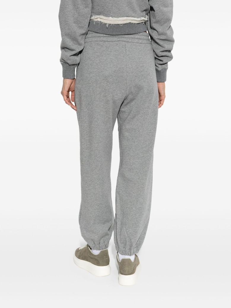grey cotton trousers by Selfnex