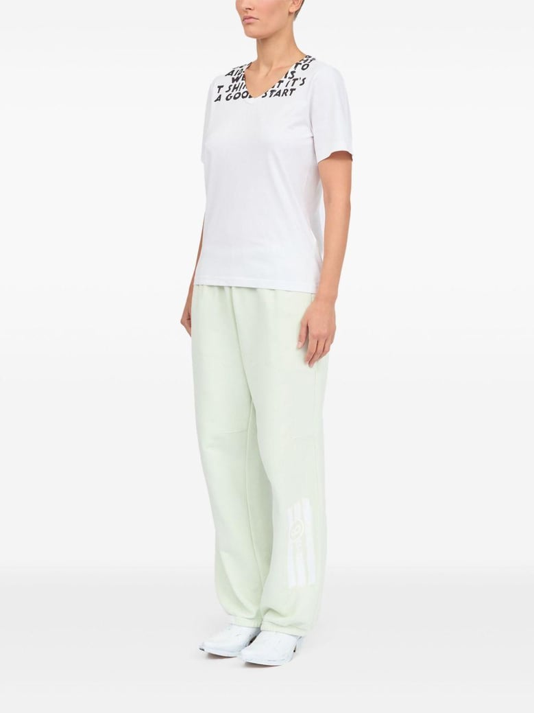 printed cotton t-shirt by Selfnex