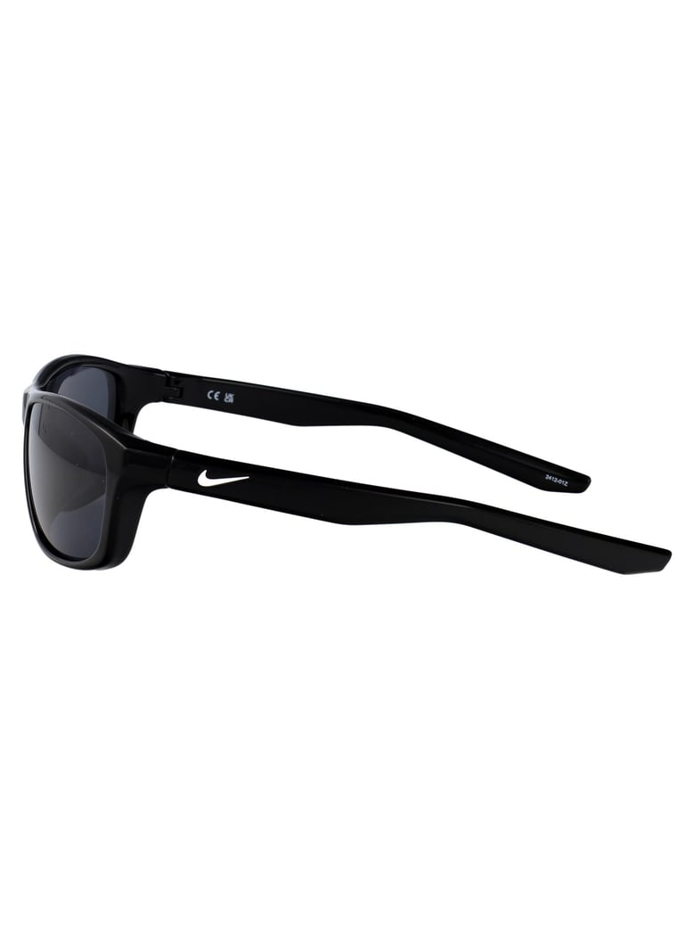 black/dark grey acetate sunglasses by Selfnex
