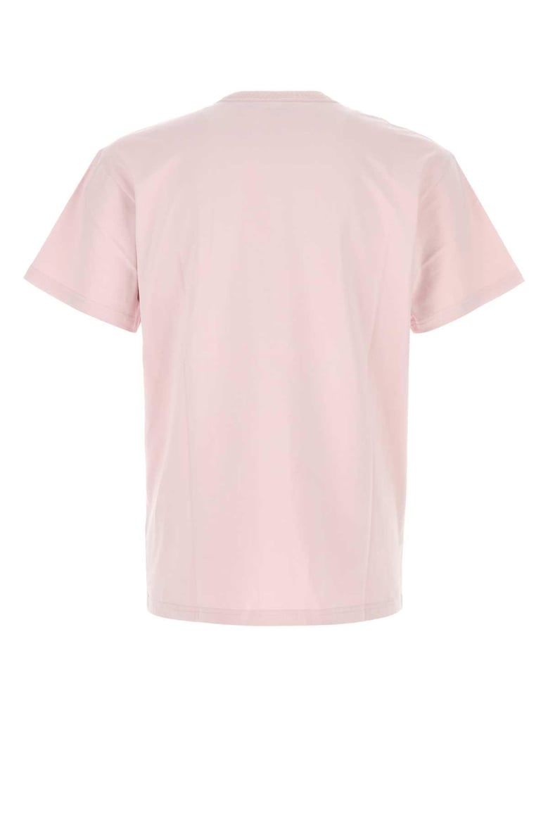 pastel pink cotton s/s chase t-shirt by Selfnex