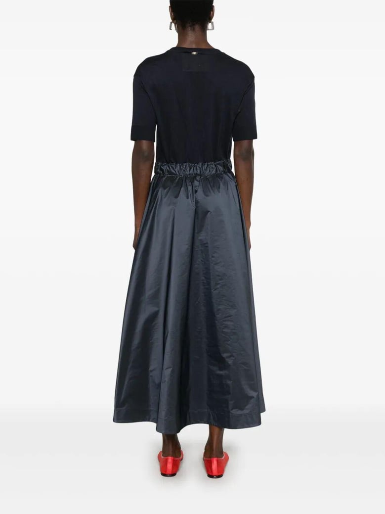 panelled midi dress by Selfnex