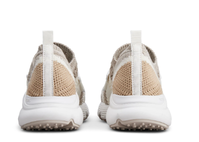 slip-on sneakers in crochet fabric by Selfnex