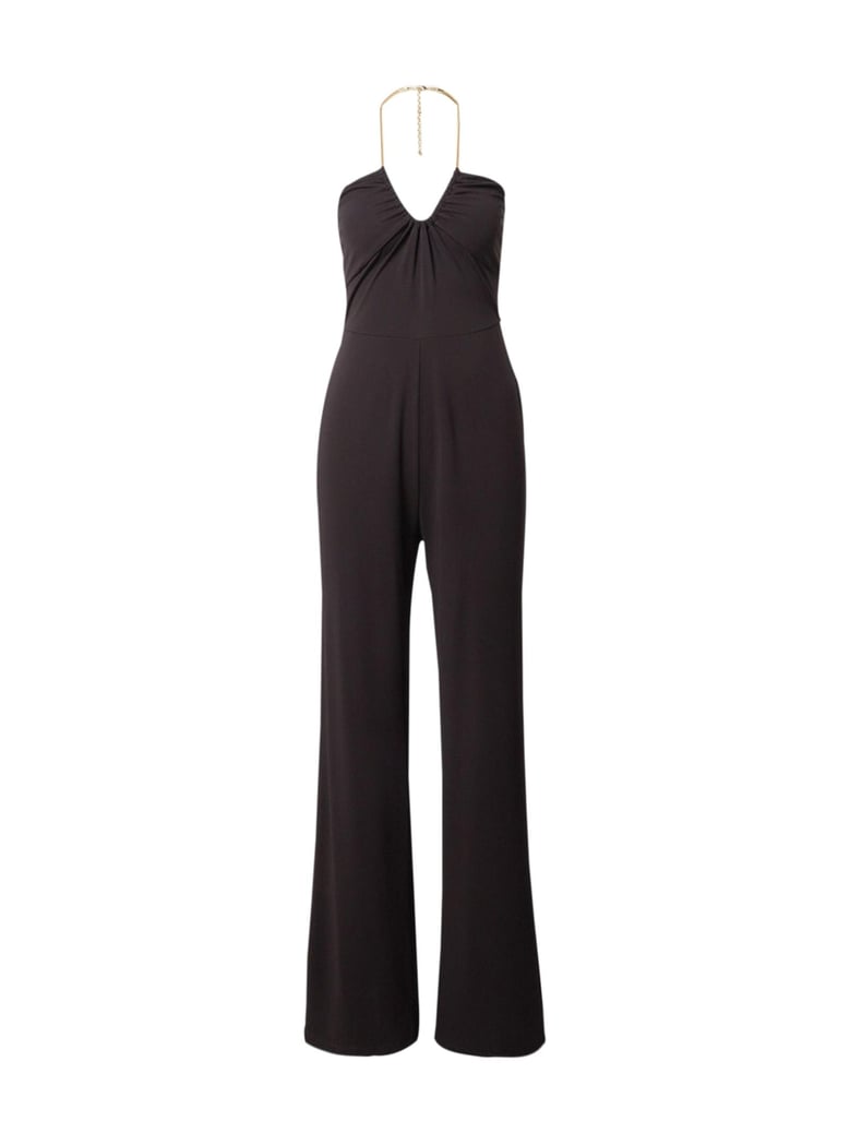 black viscose trousers by Selfnex