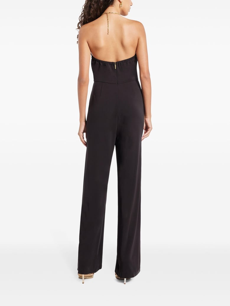 black viscose trousers by Selfnex