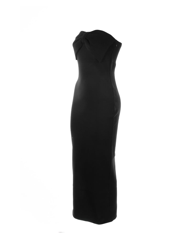 open shoulder midi dress by Selfnex