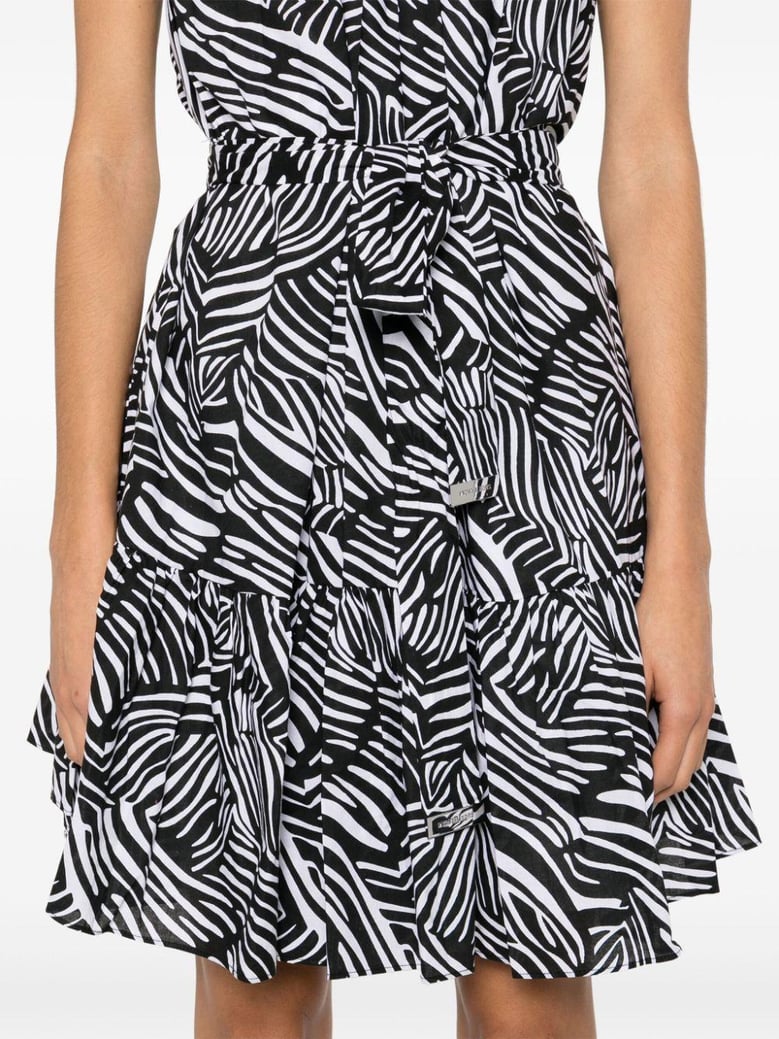 halter neck mini dress by Selfnex