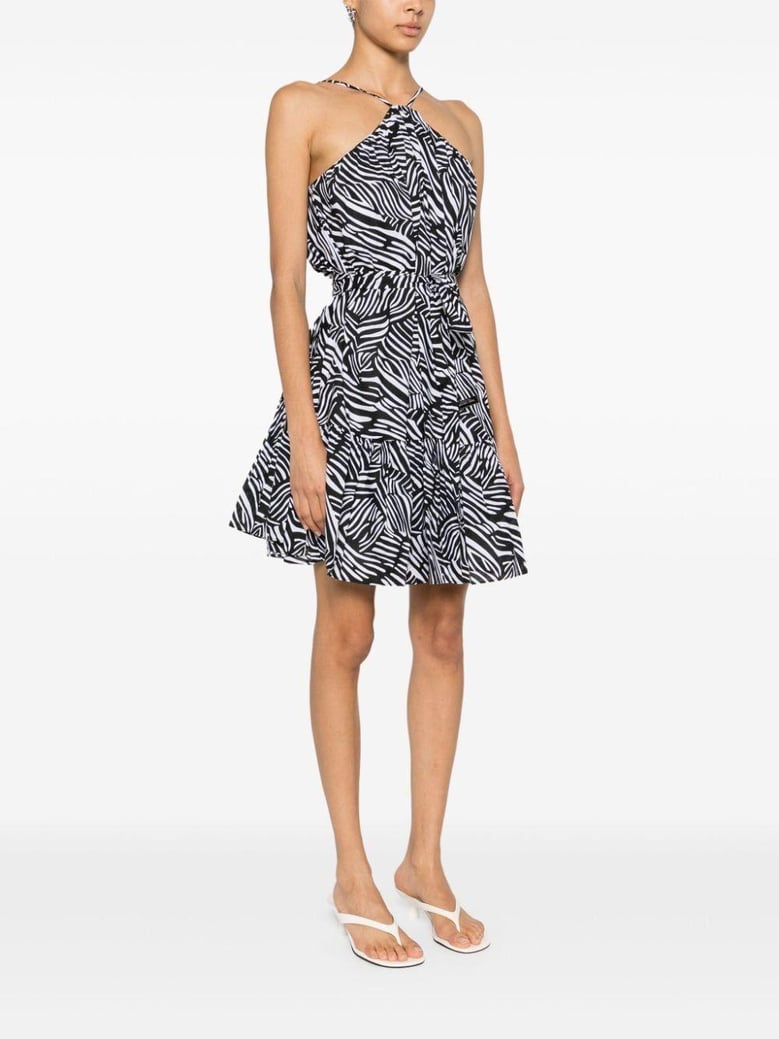 halter neck mini dress by Selfnex