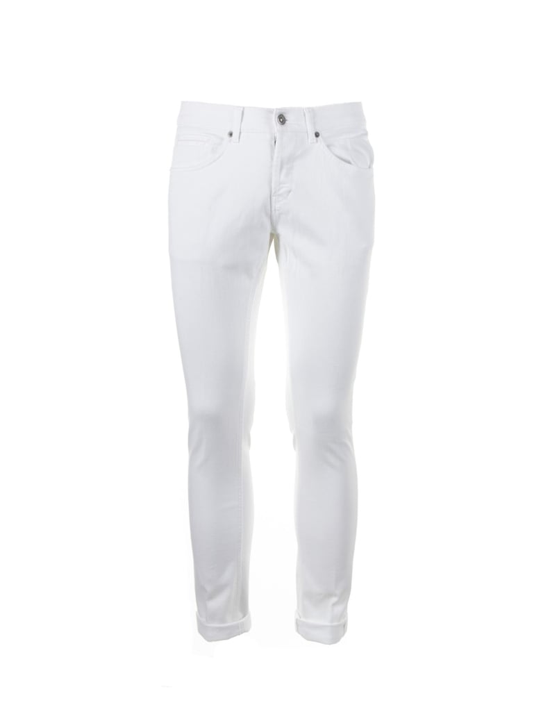 jeans in white denim by Selfnex