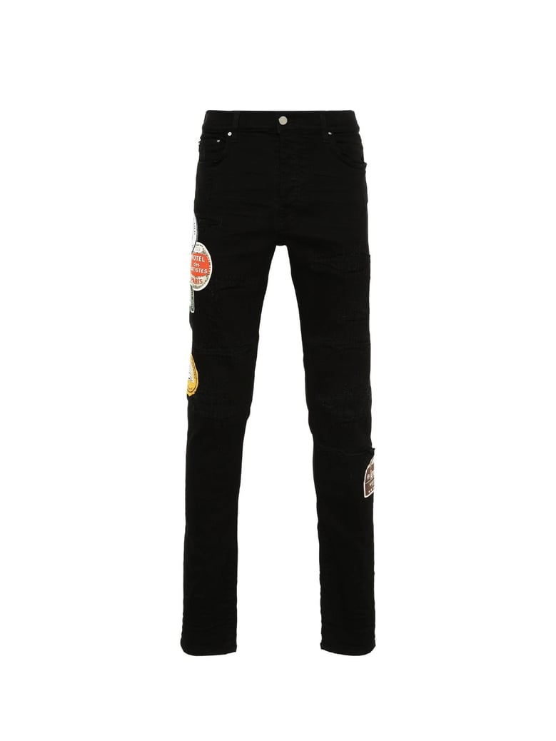 black denim jeans by Selfnex