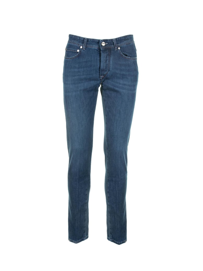 jeans in blue denim by Selfnex