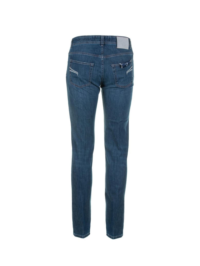 jeans in blue denim by Selfnex