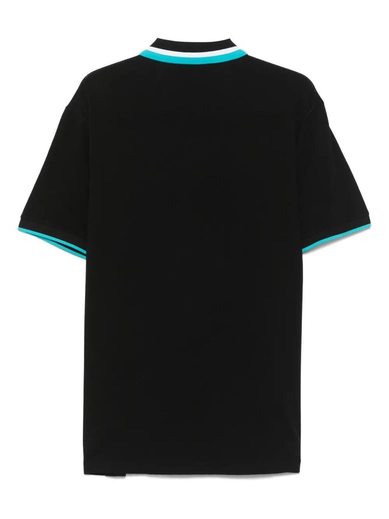 cotton-piqué polo shirt by Selfnex