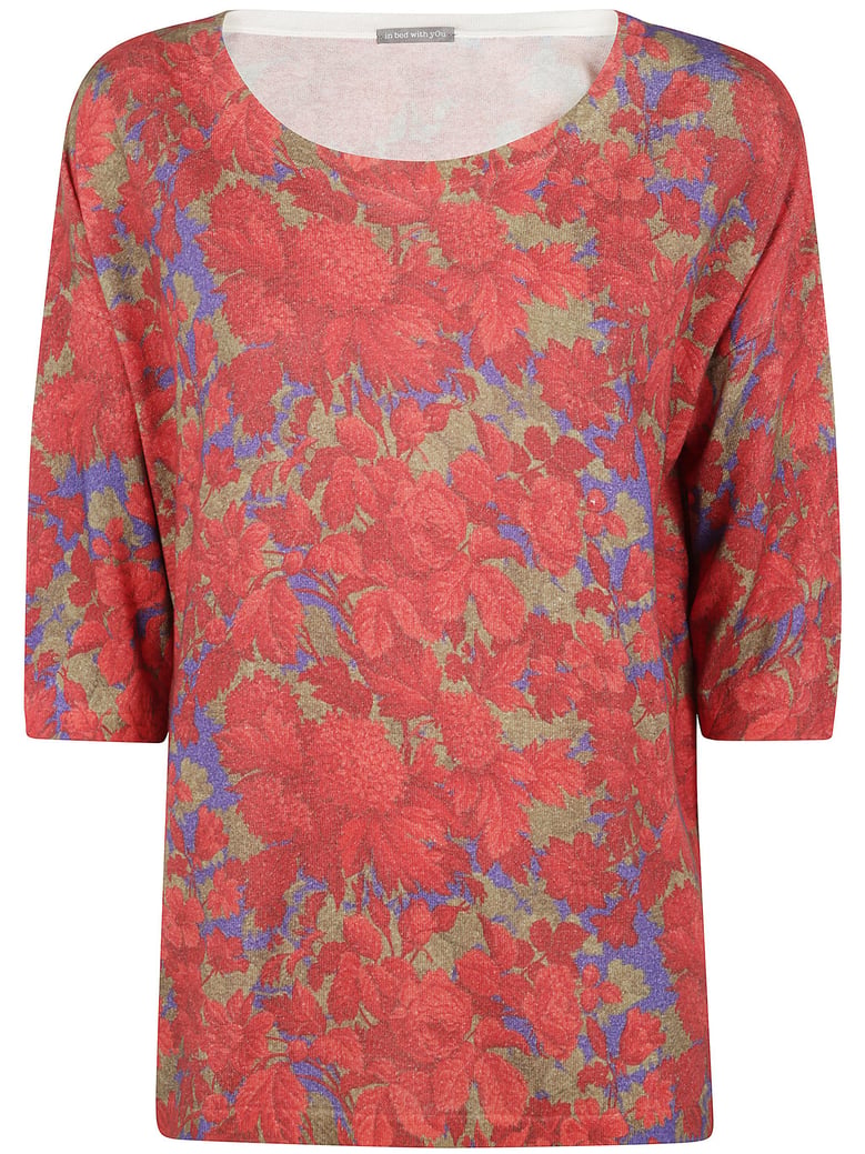 squared round neck sweater by Selfnex