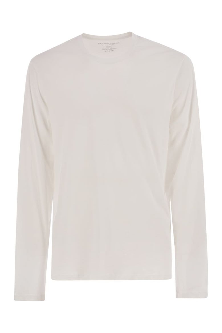long-sleeved crew-neck t-shirt by Selfnex