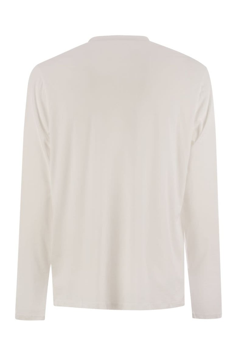 long-sleeved crew-neck t-shirt by Selfnex