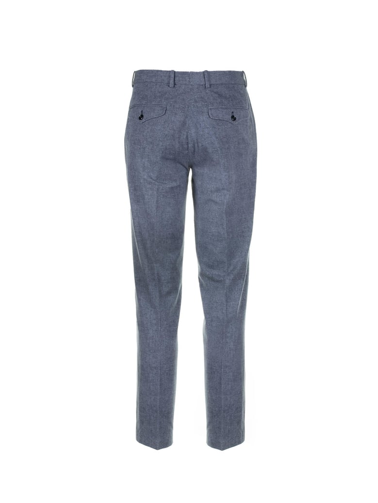 indigo chino trousers by Selfnex