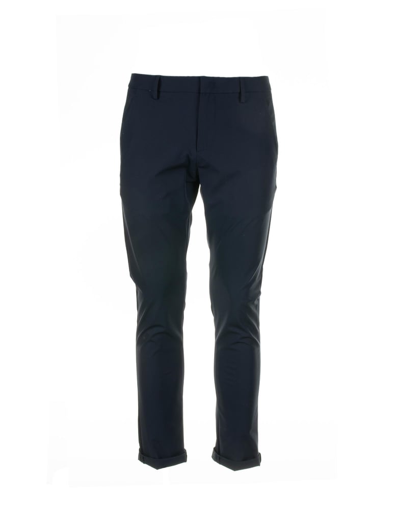 navy blue gaubert trousers by Selfnex