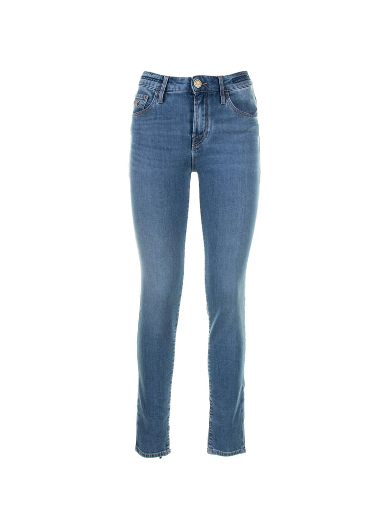 jeans in light blue denim by Selfnex