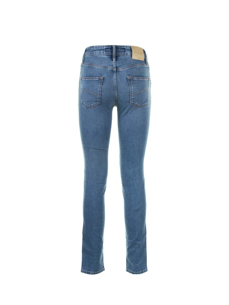 jeans in light blue denim by Selfnex