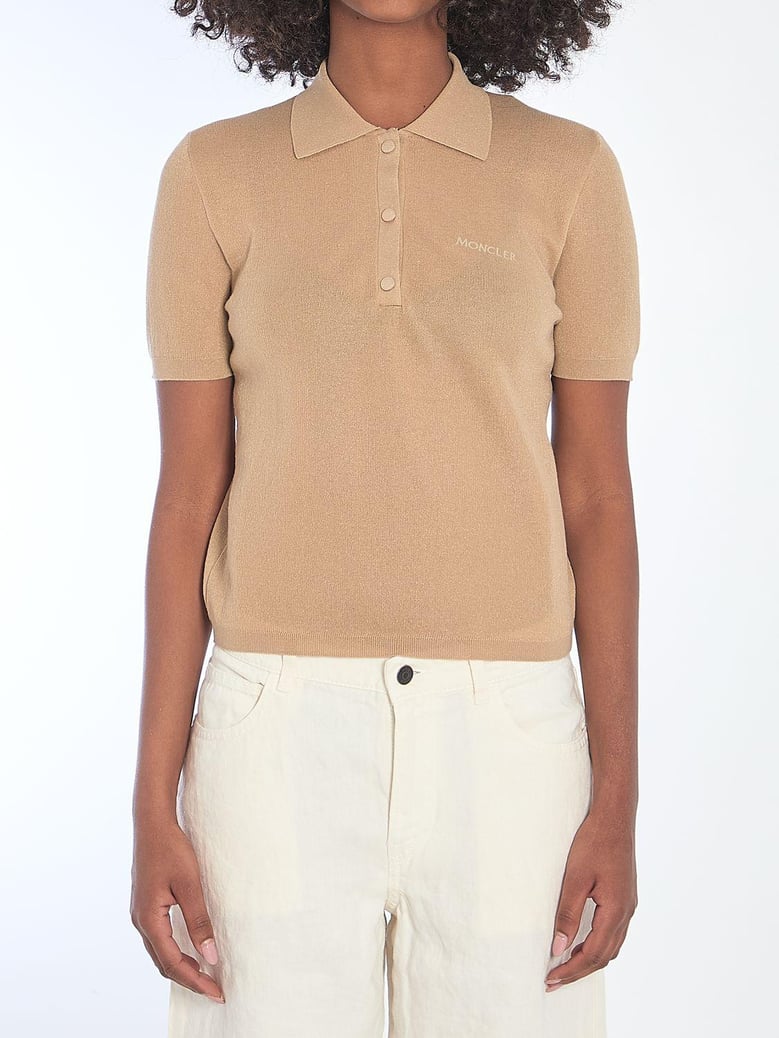 polo shirt with embroidered logo by Selfnex