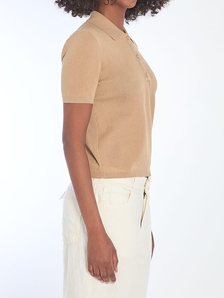 polo shirt with embroidered logo by Selfnex