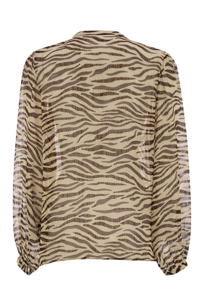 harper - shirt with mandarin collar by Selfnex