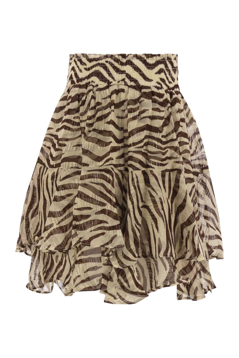 eivissa - miniskirt with ruffles by Selfnex