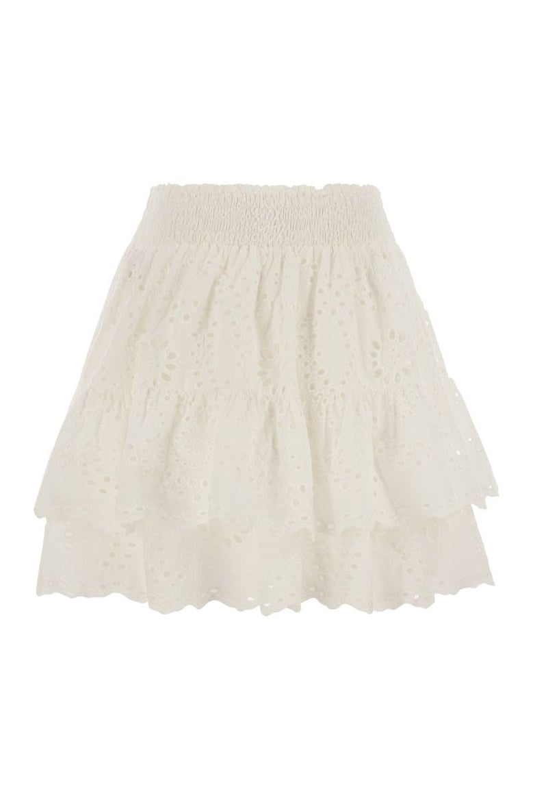 eivissa - miniskirt with ruffles by Selfnex