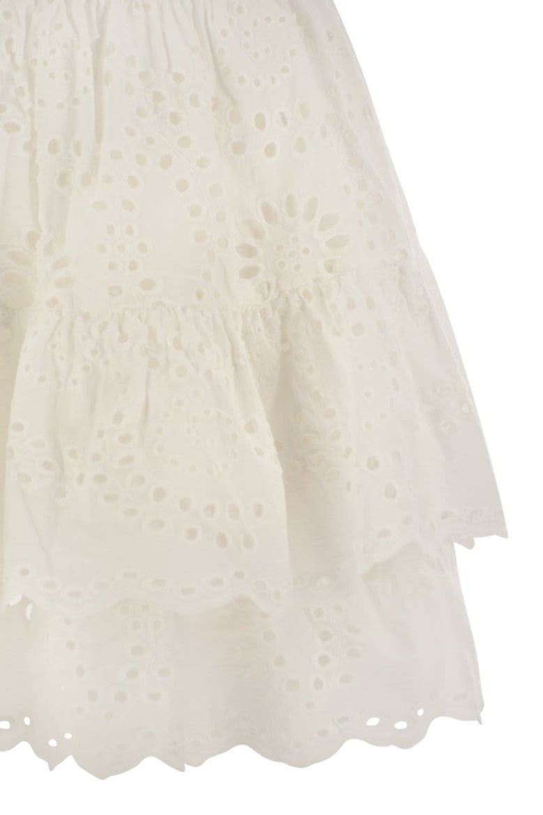 eivissa - miniskirt with ruffles by Selfnex