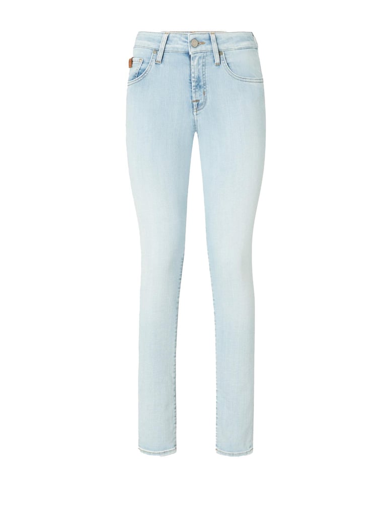 jacob cohen cigarette jeans in light blue denim by Selfnex