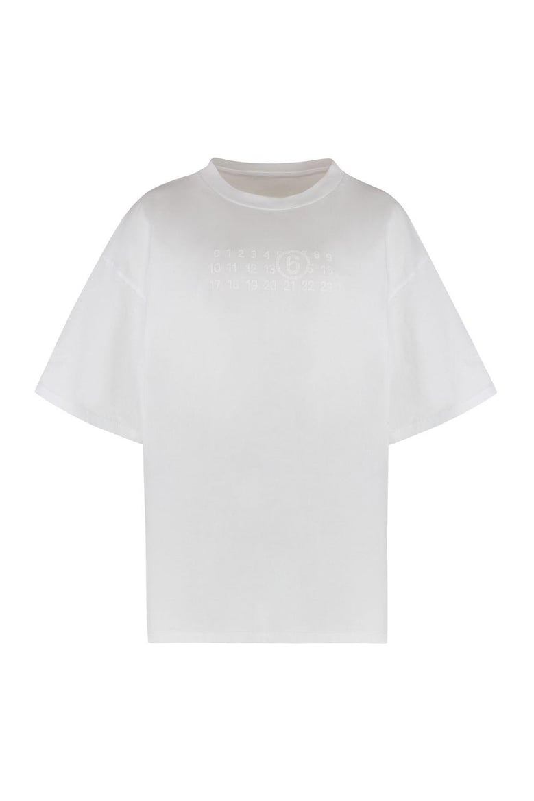 cotton crew-neck t-shirt by Selfnex