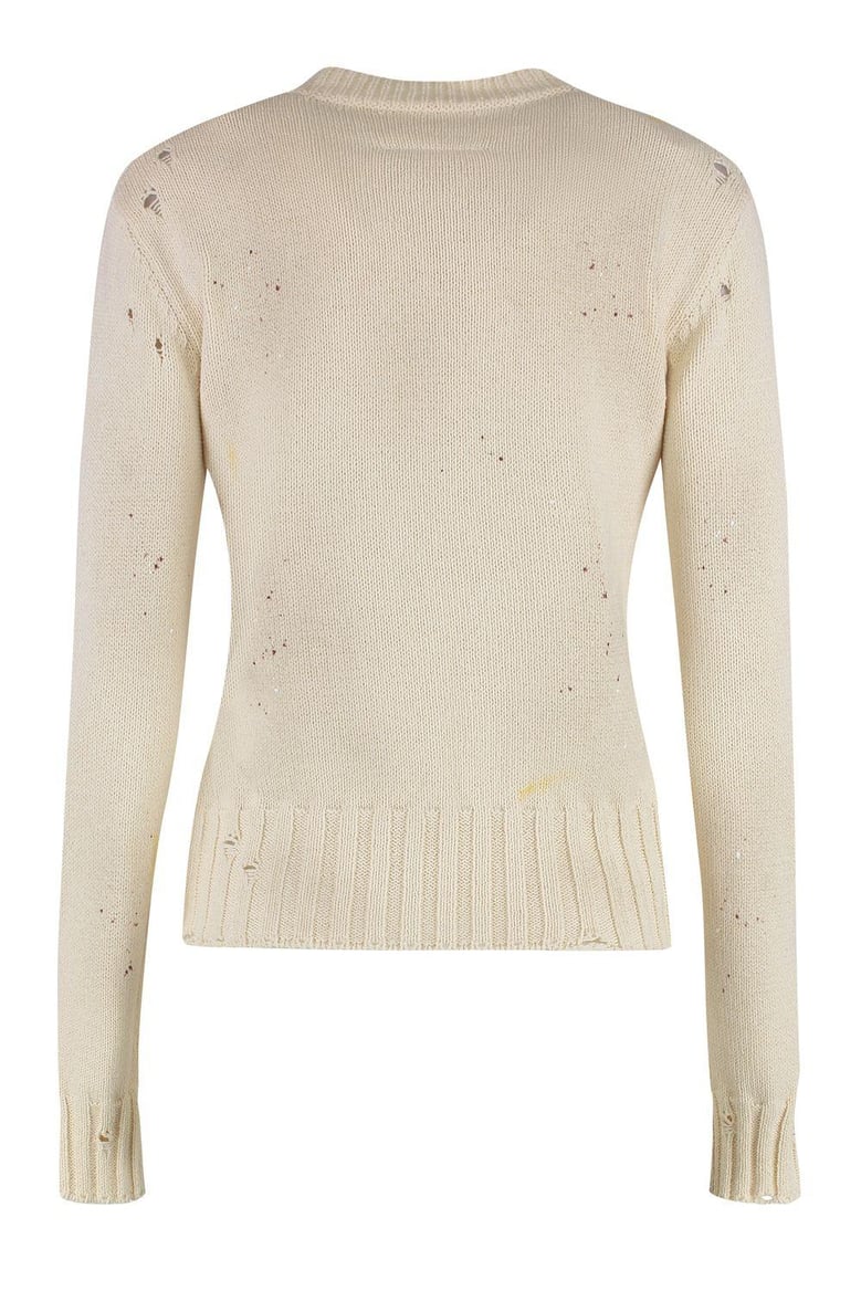 cotton crew-neck sweater by Selfnex