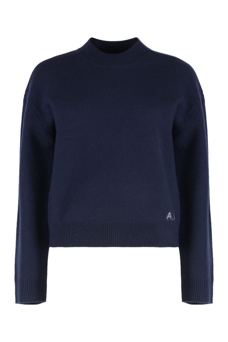esther virgin wool crew-neck sweater by Selfnex