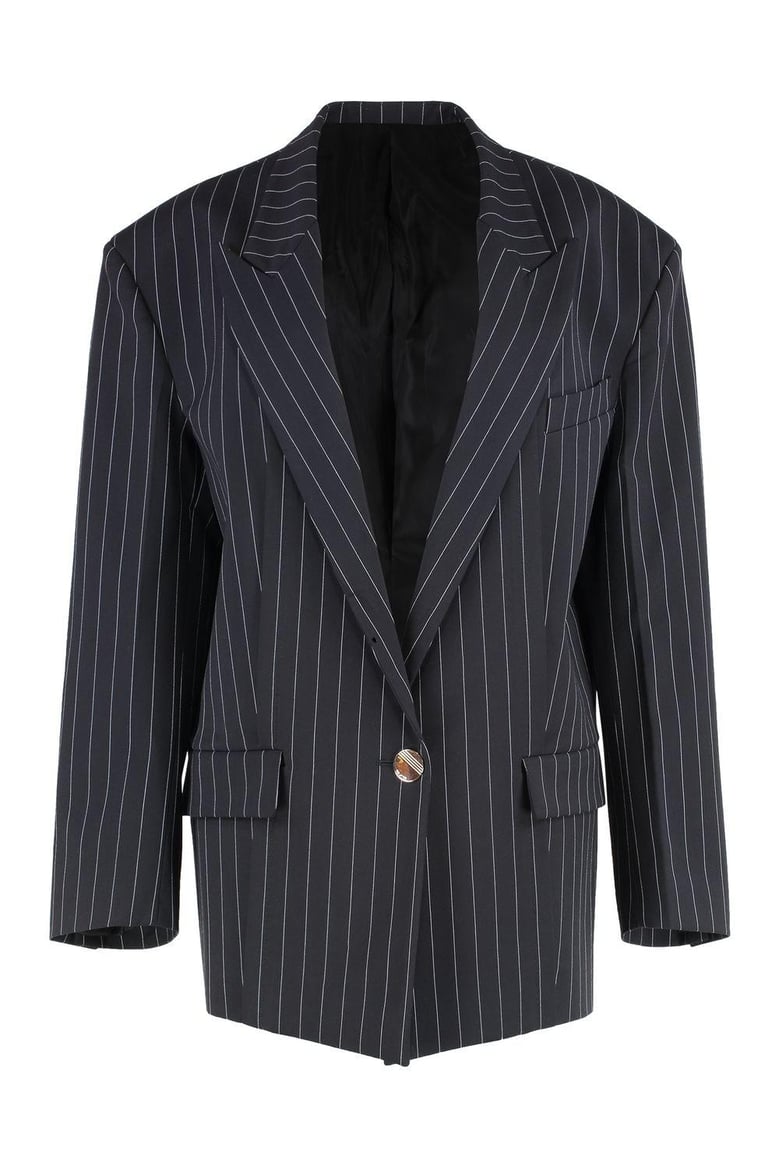 single-breasted one button jacket by Selfnex