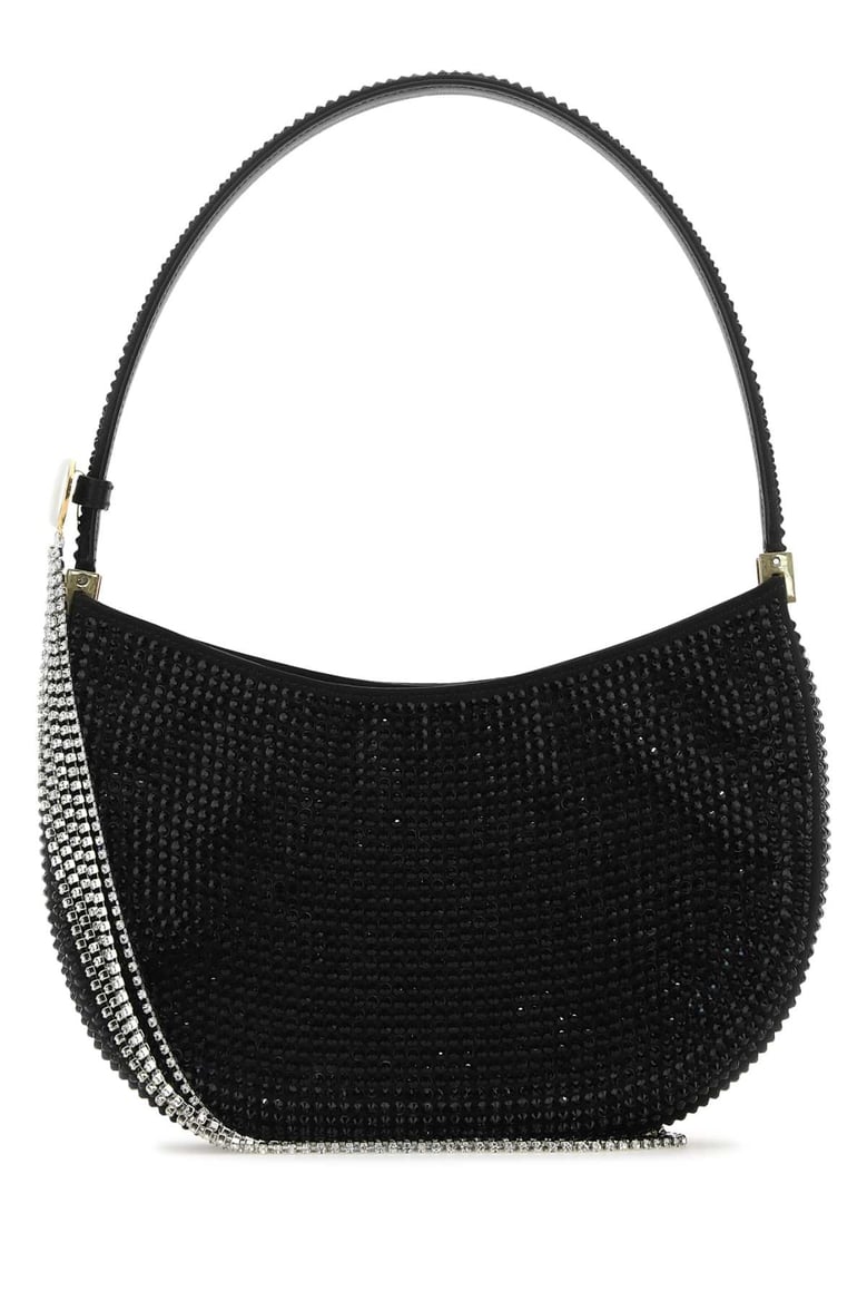 embellished leather vesna handbag by Selfnex