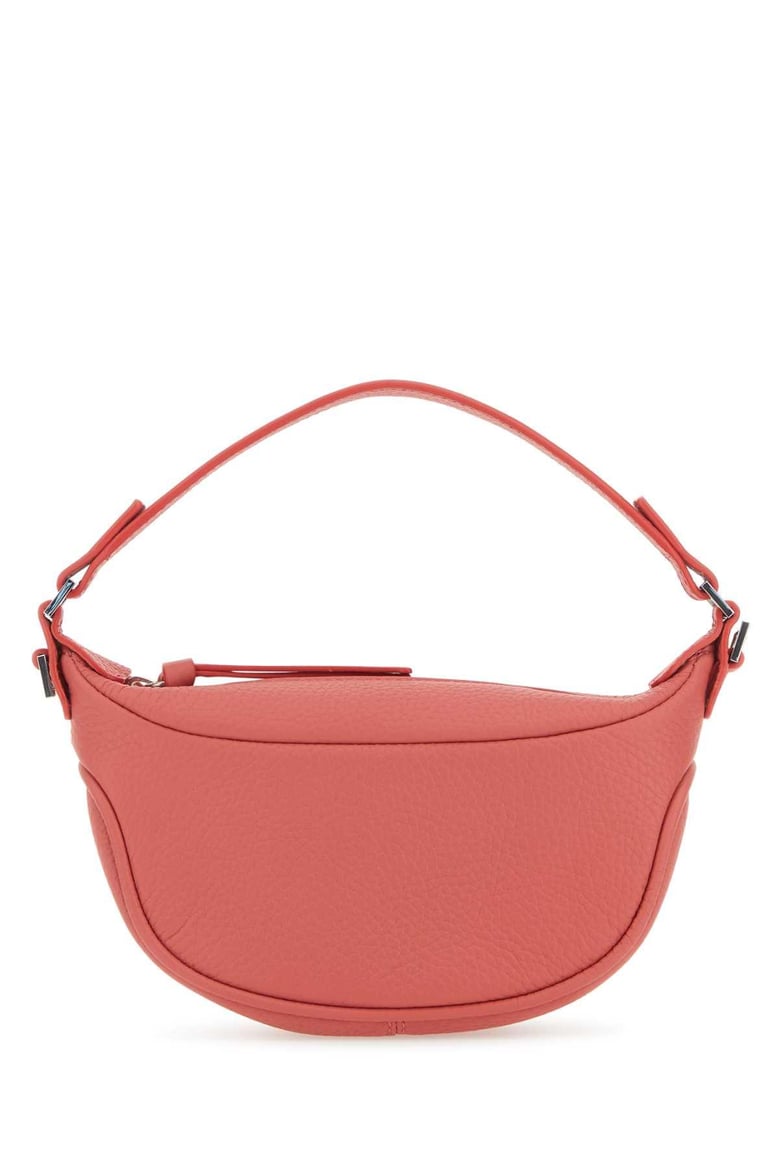 salmon leather mini ami handbag by Selfnex