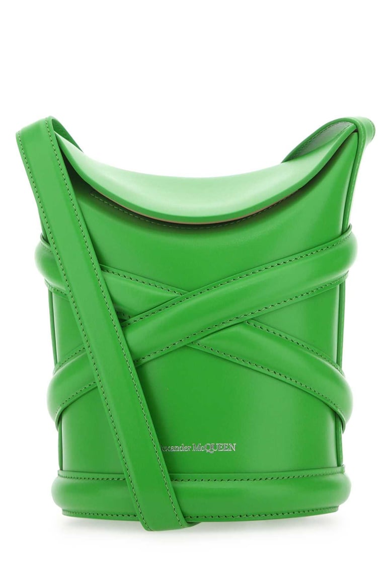 grass green the curve bucket hat by Selfnex
